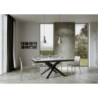 Tavolo allungabile 90x180/284 cm Volantis Evolution telaio Antracite