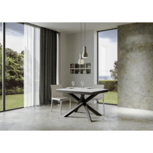 Zoom Tavolo allungabile 90x120/380 cm Volantis Evolution telaio Antracite