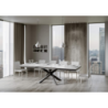 Tavolo allungabile 90x180/440 cm Volantis Evolution telaio Antracite