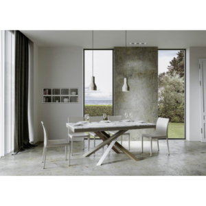 Tavolo allungabile 90x120/224 cm Volantis Evolution telaio Multicolor