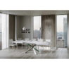 Tavolo allungabile 90x130/390 cm Volantis telaio gambe 4 colori (A)