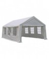 GAZEBO PER AUTO 4X8M IN FERRO TUBOL. 38/38/38X0,8