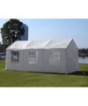 GAZEBO PER AUTO 4X8M IN FERRO TUBOL. 38/38/38X0,8