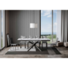 Tavolo allungabile 90x120/224 cm Famas Evolution telaio Antracite