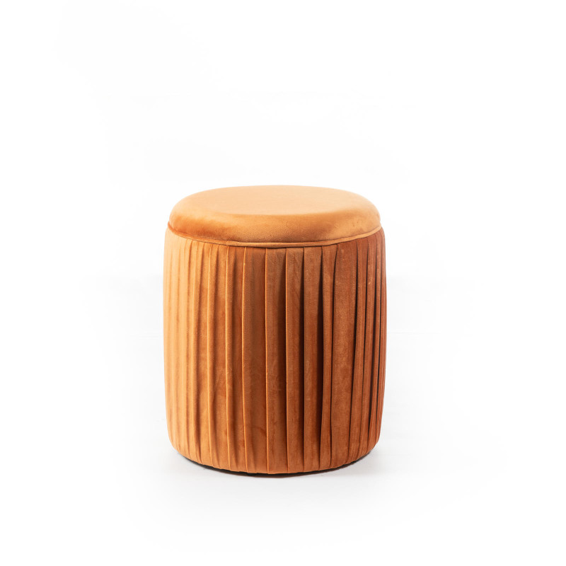 Pouf Cora 35cm X 35cm H 40cm Stones