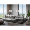 Tavolo allungabile 90x120/380 cm Famas Evolution telaio Antracite
