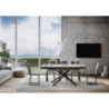 Tavolo allungabile 90x180/440 cm Famas Evolution telaio Antracite