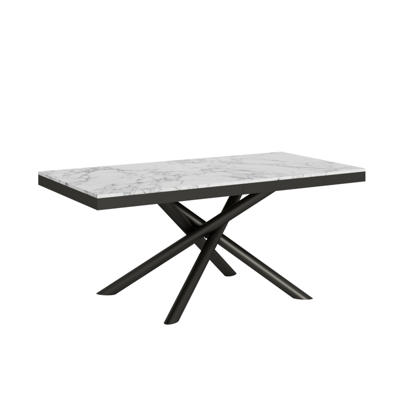 Tavolo allungabile 90x180/440 cm Famas Evolution telaio Antracite