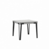 Tavolo allungabile 90x90/246 cm Rio telaio Antracite
