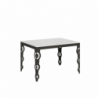Tavolo allungabile 90x120/224 cm Karamay Evolution telaio Antracite