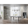 Tavolo allungabile 90x120/224 cm Karamay Evolution telaio Antracite