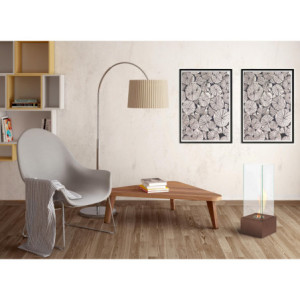 Zoom Caminetti al bioetanolo Levels 25cm X 25cm H 65cm Stones