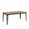 Tavolo allungabile 90x180/440 cm Karamay Evolution telaio Antracite