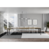 Tavolo allungabile 90x180/440 cm Karamay Evolution telaio Antracite
