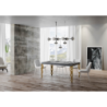 Tavolo allungabile 90x160/420 cm Karamay telaio Oro