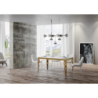 Tavolo allungabile 90x120/224 cm Karamay Evolution telaio Oro