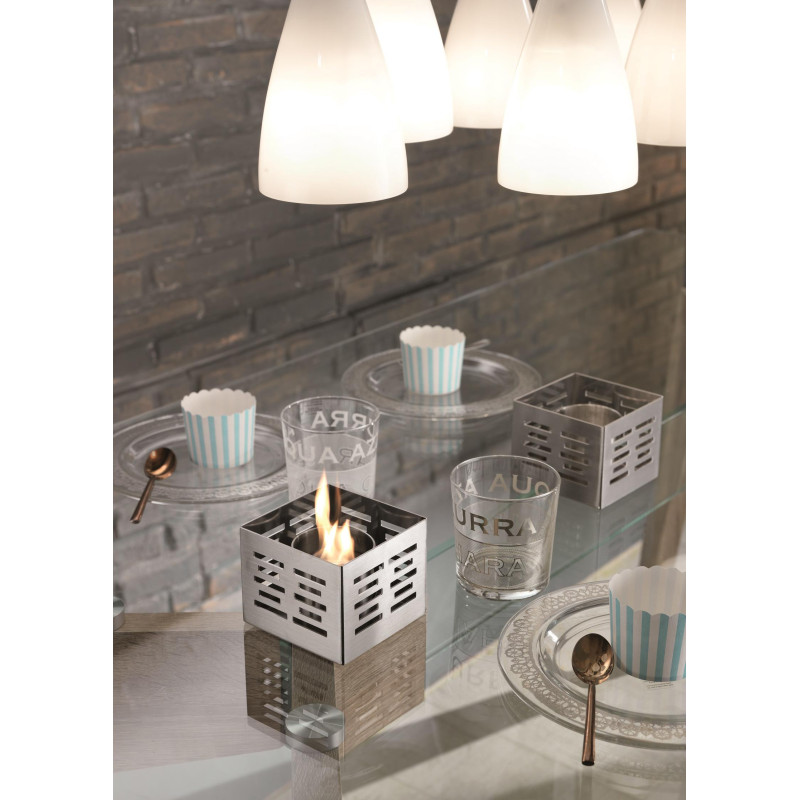 Lampada da tavolo Set skato 10cm X 10cm H 8cm Stones