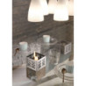 Lampada da tavolo Set skato 10cm X 10cm H 8cm Stones