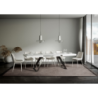 Tavolo allungabile 90x180/284 cm Proxy telaio Antracite
