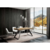 Tavolo allungabile 90x180/284 cm Proxy telaio Antracite