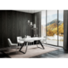 Tavolo allungabile 90x160/420 cm Proxy telaio Antracite
