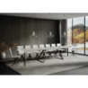 Tavolo allungabile 90x160/420 cm Proxy telaio Antracite