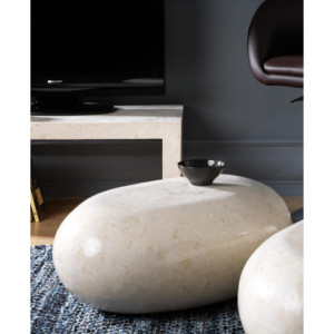 Zoom Tavolino 50 x 75 x 27h Sasso small 75cm X 50cm H 27cm Stones