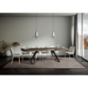 Tavolo allungabile 90x160/420 cm Proxy telaio Antracite