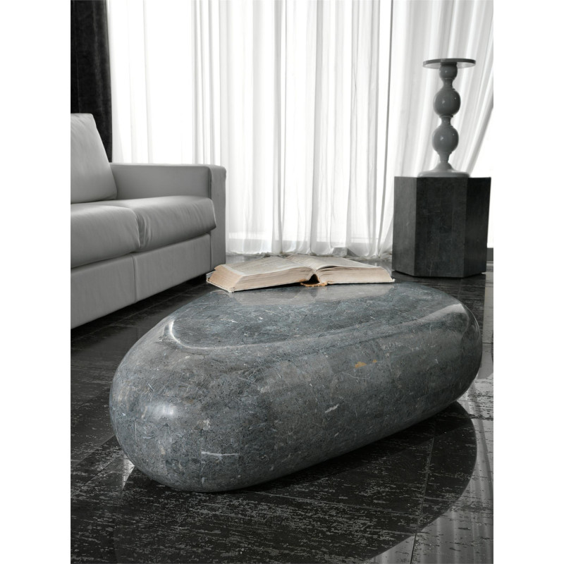 Tavolino 52 x 98 x 27h Sasso medium 98cm X 52cm H 27cm Stones