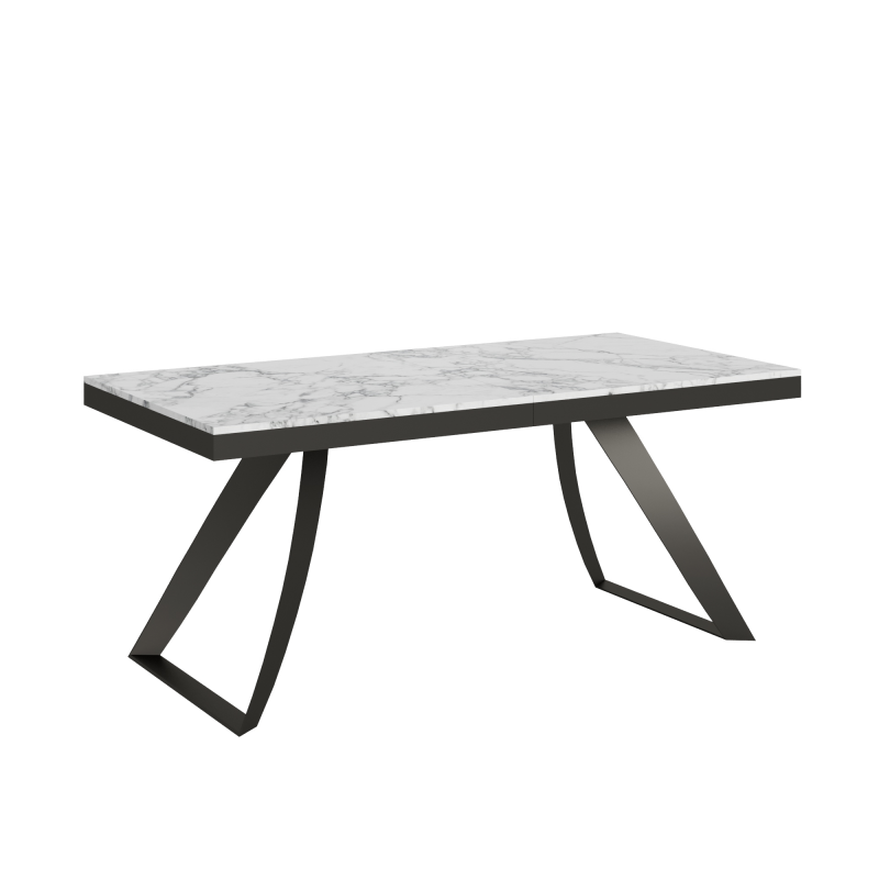 Tavolo allungabile 90x180/284 cm Proxy Evolution telaio Antracite