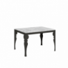 Tavolo allungabile 90x120/224 cm Paxon Evolution telaio Antracite
