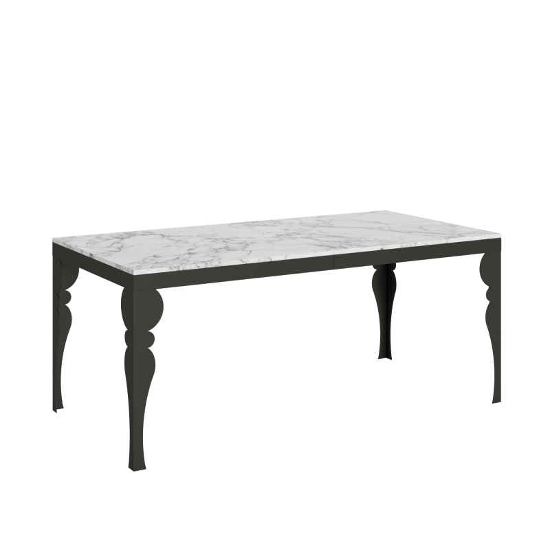 Tavolo allungabile 90x180/284 cm Paxon Evolution telaio Antracite