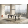 Tavolo allungabile 90x180/284 cm Paxon Evolution telaio Antracite