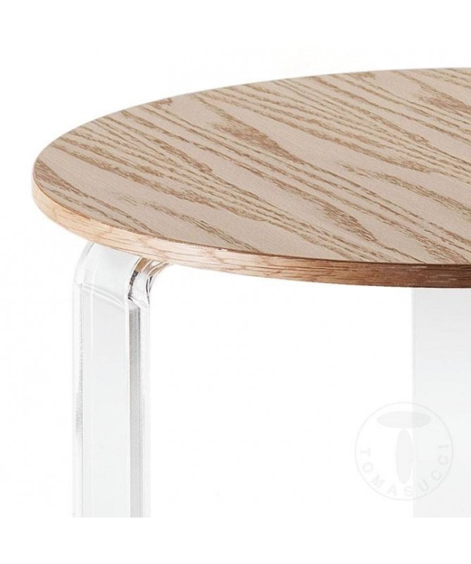 Tavolino/comodino Poole Wood