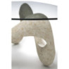 Tavolino 100 x 100 - Trasparente Tetris 100cm X 100cm H 42.5cm Stones