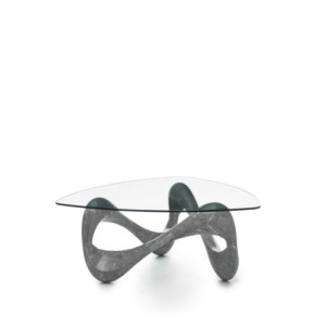 Tavolino 100 x 100 - Trasparente Tetris 100cm X 100cm H 42.5cm Stones