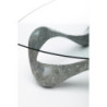 Tavolino 100 x 100 - Trasparente Tetris 100cm X 100cm H 42.5cm Stones
