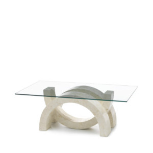 Tavolino 120 x 70 - Trasparente Olimpia 70cm X 120cm H 41cm Stones