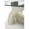 Tavolino 120 x 70 - Trasparente Olimpia 70cm X 120cm H 41cm Stones