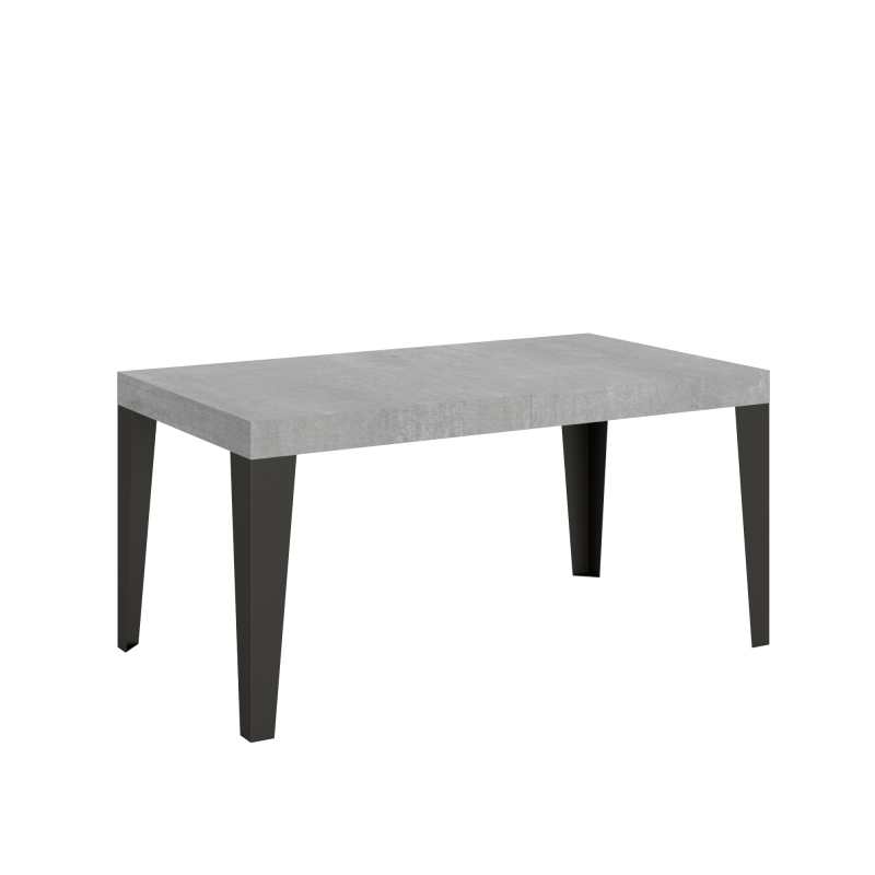 Tavolo allungabile 90x160/420 cm Flame telaio Antracite