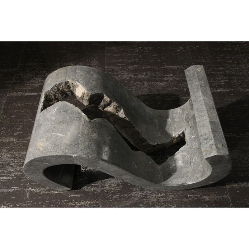 Tavolino 120 x 70 - Trasparente Flexus 70cm X 120cm H 36cm Stones