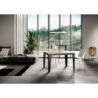 Tavolo allungabile 90x120/224 cm Flame Evolution telaio Antracite