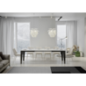 Tavolo allungabile 90x180/284 cm Flame Evolution telaio Antracite