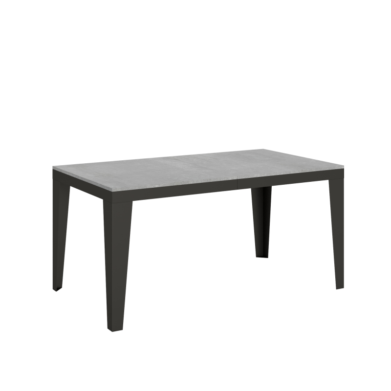Tavolo allungabile 90x160/420 cm Flame Evolution telaio Antracite