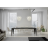 Tavolo allungabile 90x160/420 cm Flame Evolution telaio Antracite