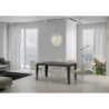 Tavolo allungabile 90x180/440 cm Flame Evolution telaio Antracite