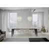 Tavolo allungabile 90x180/440 cm Flame Evolution telaio Antracite