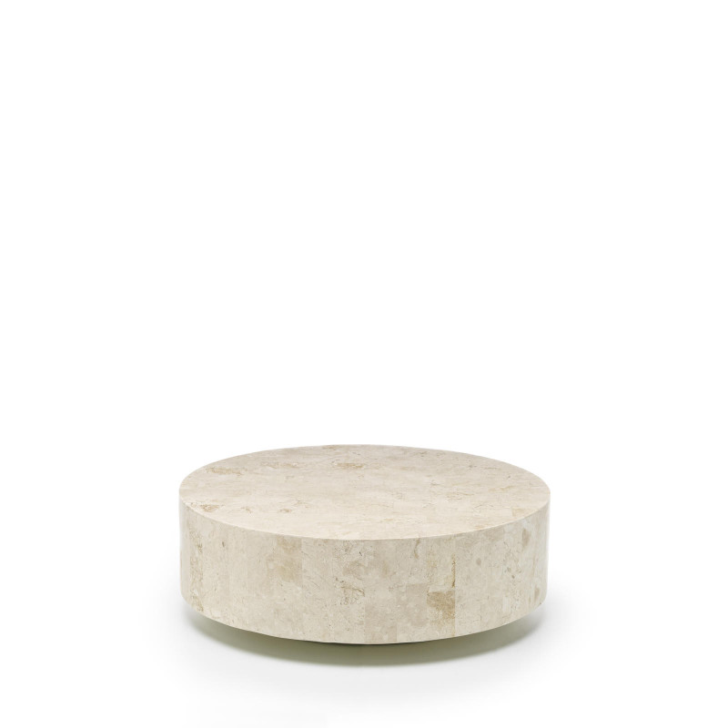 Tavolino 85 x 85 x 28h Round 1 85cm X 85cm H 28cm Stones