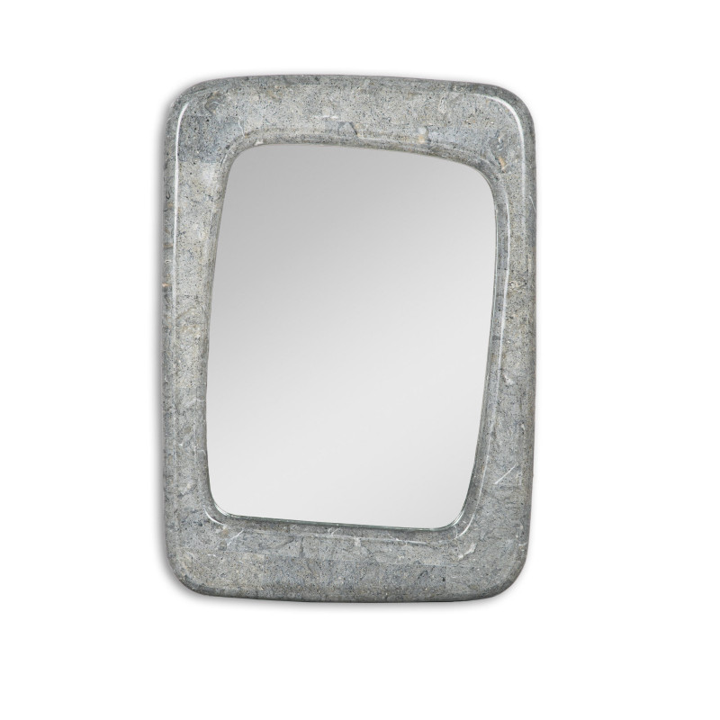 Specchio da parete 90 x 65 cm Smooth 65cm X 90cm H 3.5cm Stones