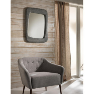 Zoom Specchio da parete 90 x 65 cm Smooth 65cm X 90cm H 3.5cm Stones